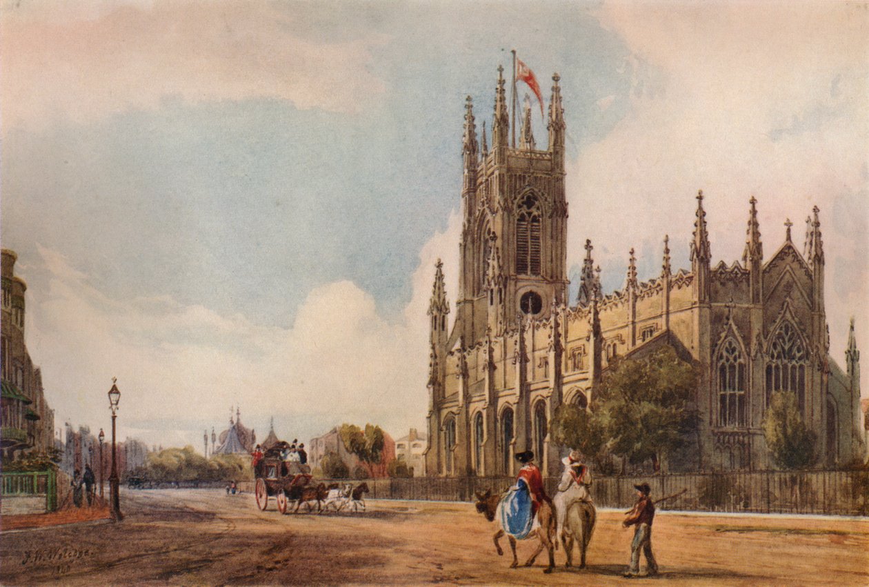St. Peterskerk, Brighton, 1840, 1938 door Frederick William Woledge