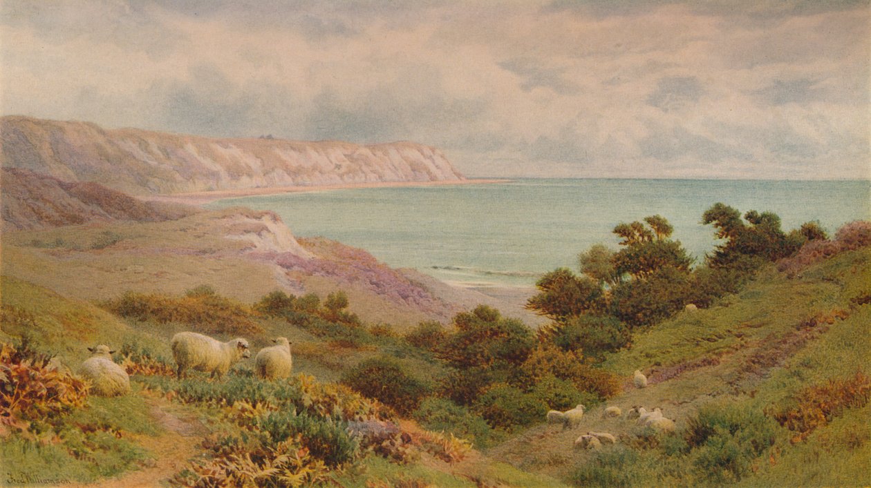 The Warren, Folkestone, ca. 1876, 1938 door Frederick Williamson