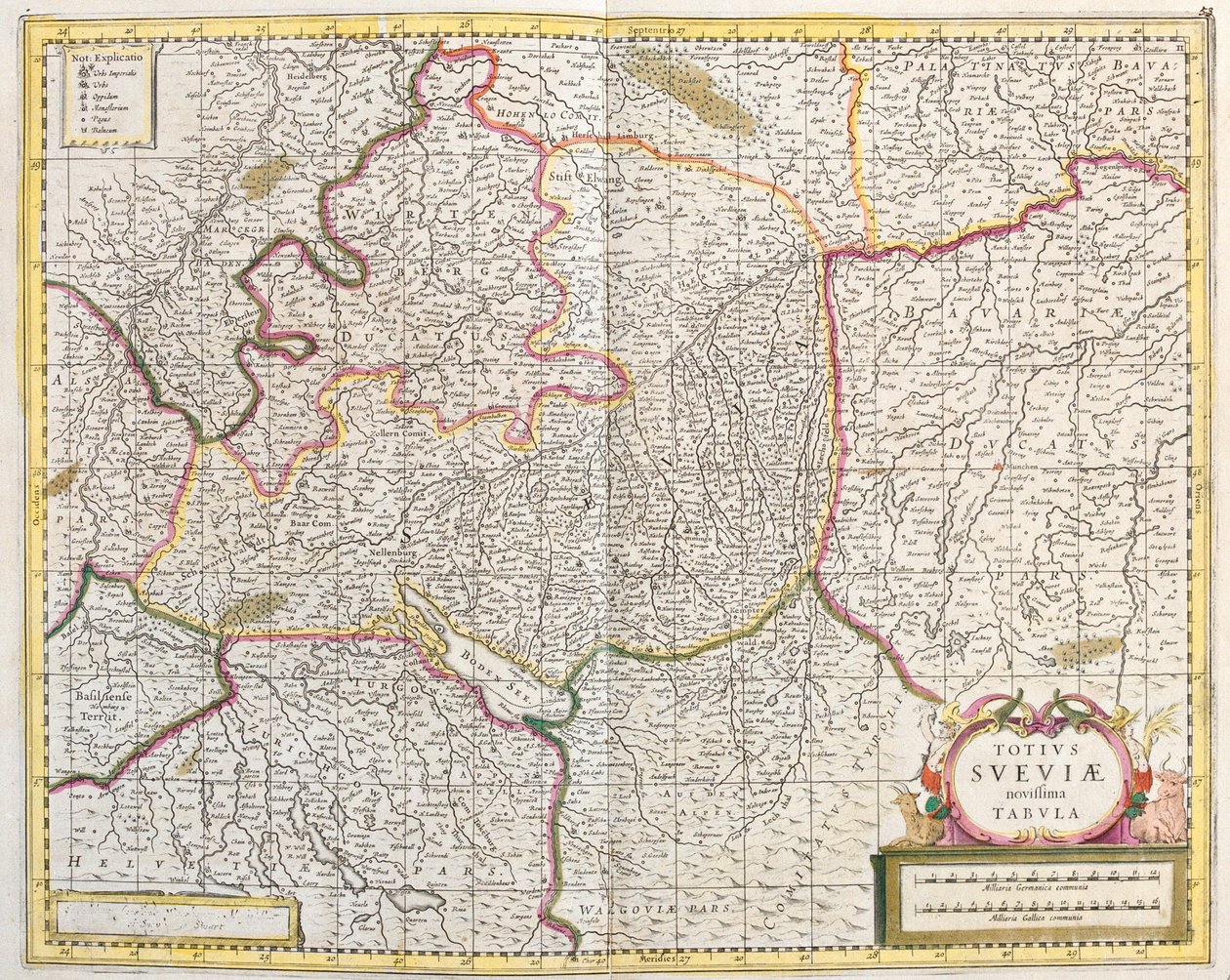 Baden-Württemberg, Beieren, Duitsland door Frederick de Wit