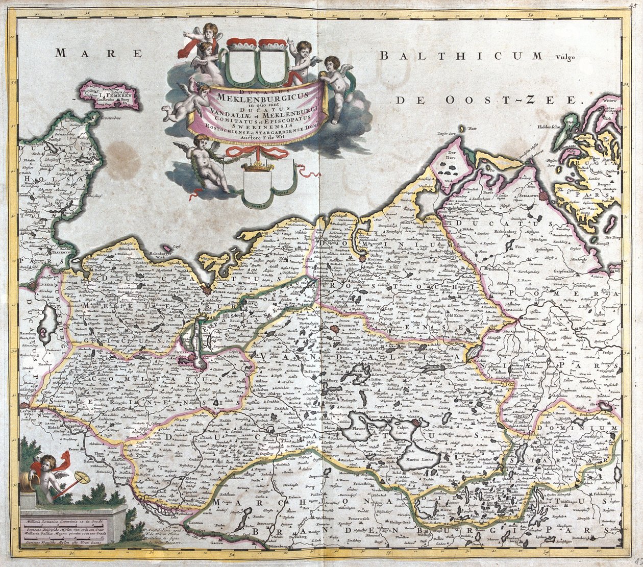 Mecklenburg-Vorpommern, Duitsland door Frederick de Wit