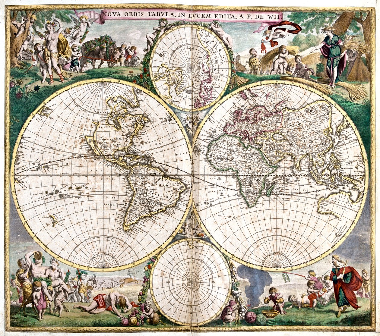 Wereld door Frederick de Wit