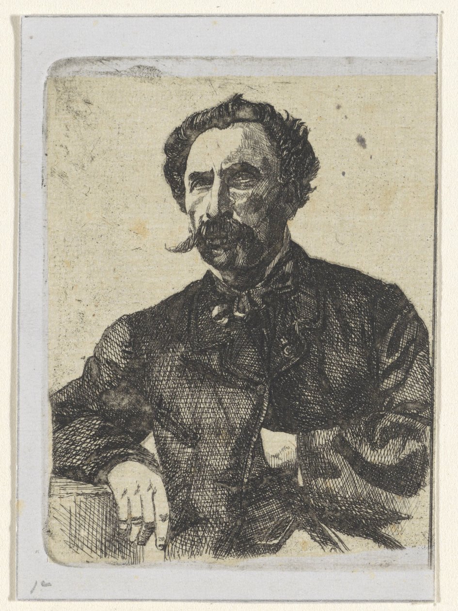 Portret van Samuel Verveer door Frederik Hendrik Weissenbruch