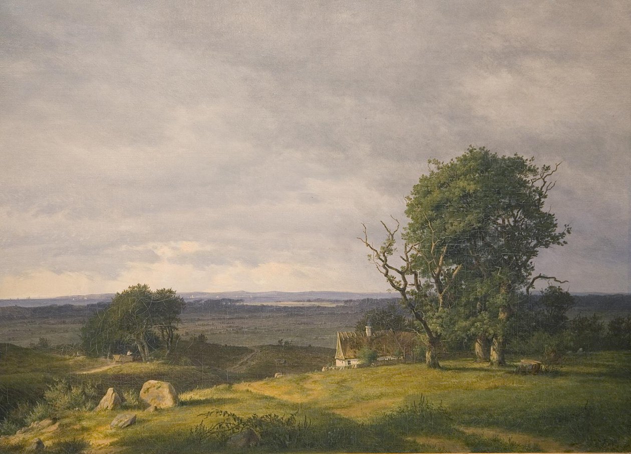 Landschap uit de Omgeving van Esrom door Frederik Rohde