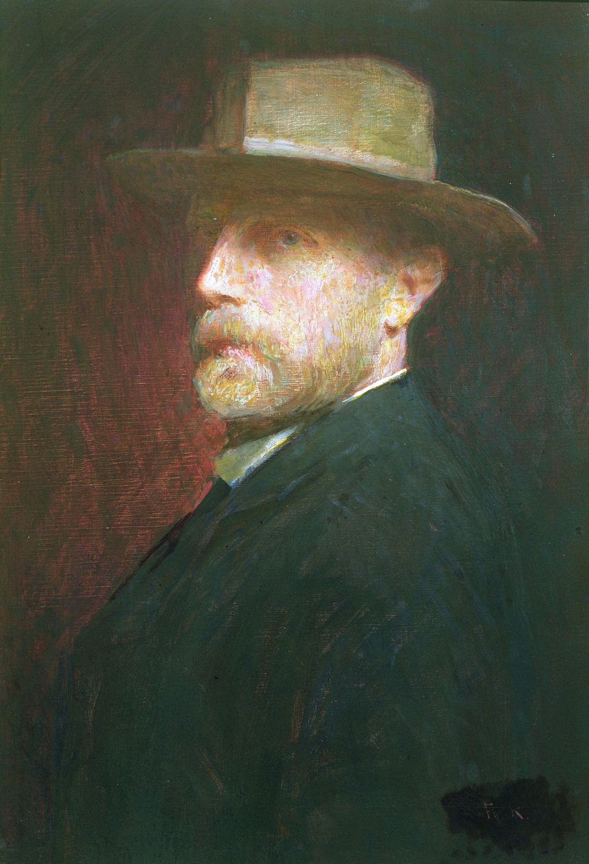 Zelfportret door Fredrik Kolstoe