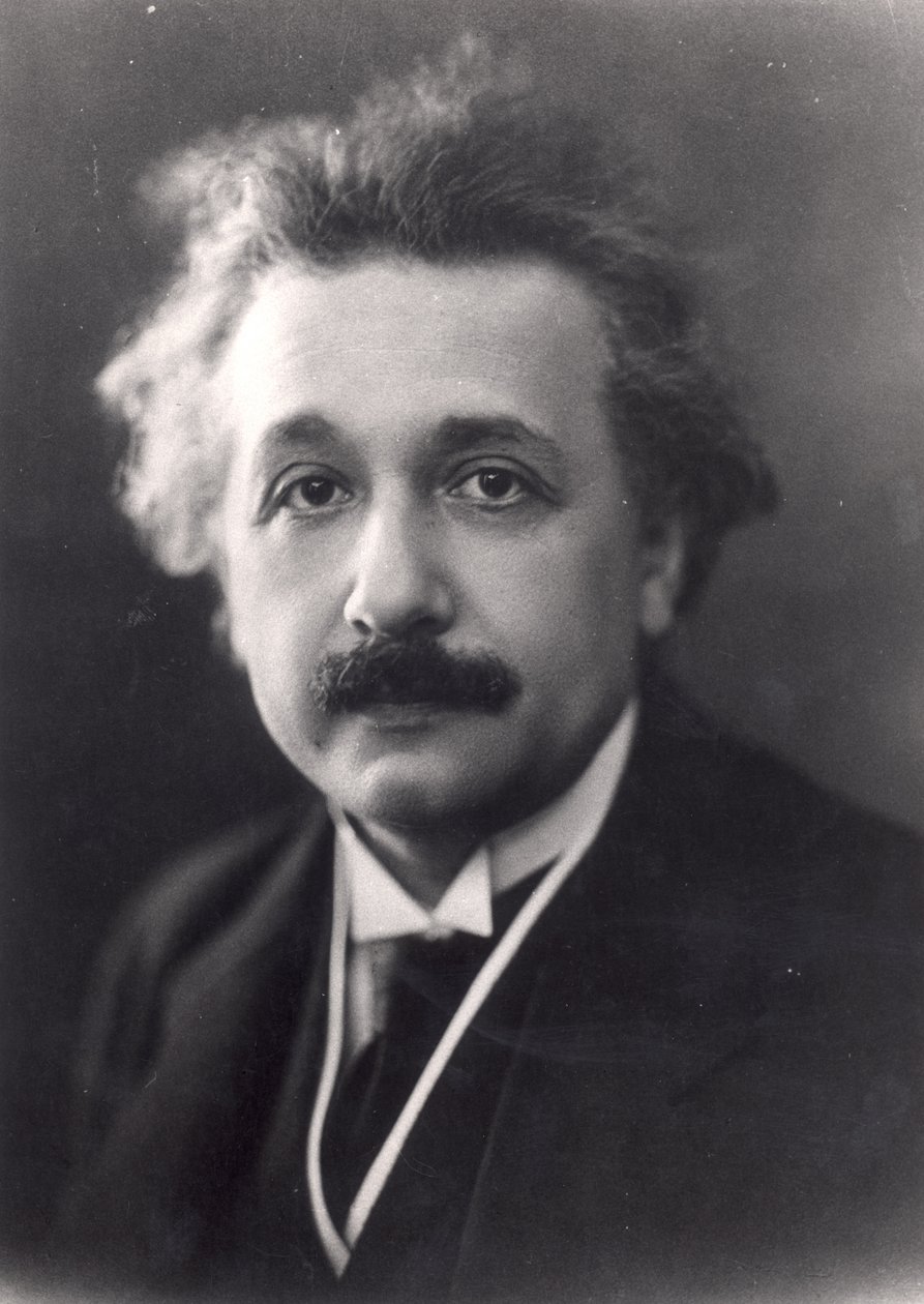 Albert Einstein (1879-1955) door French Photographer