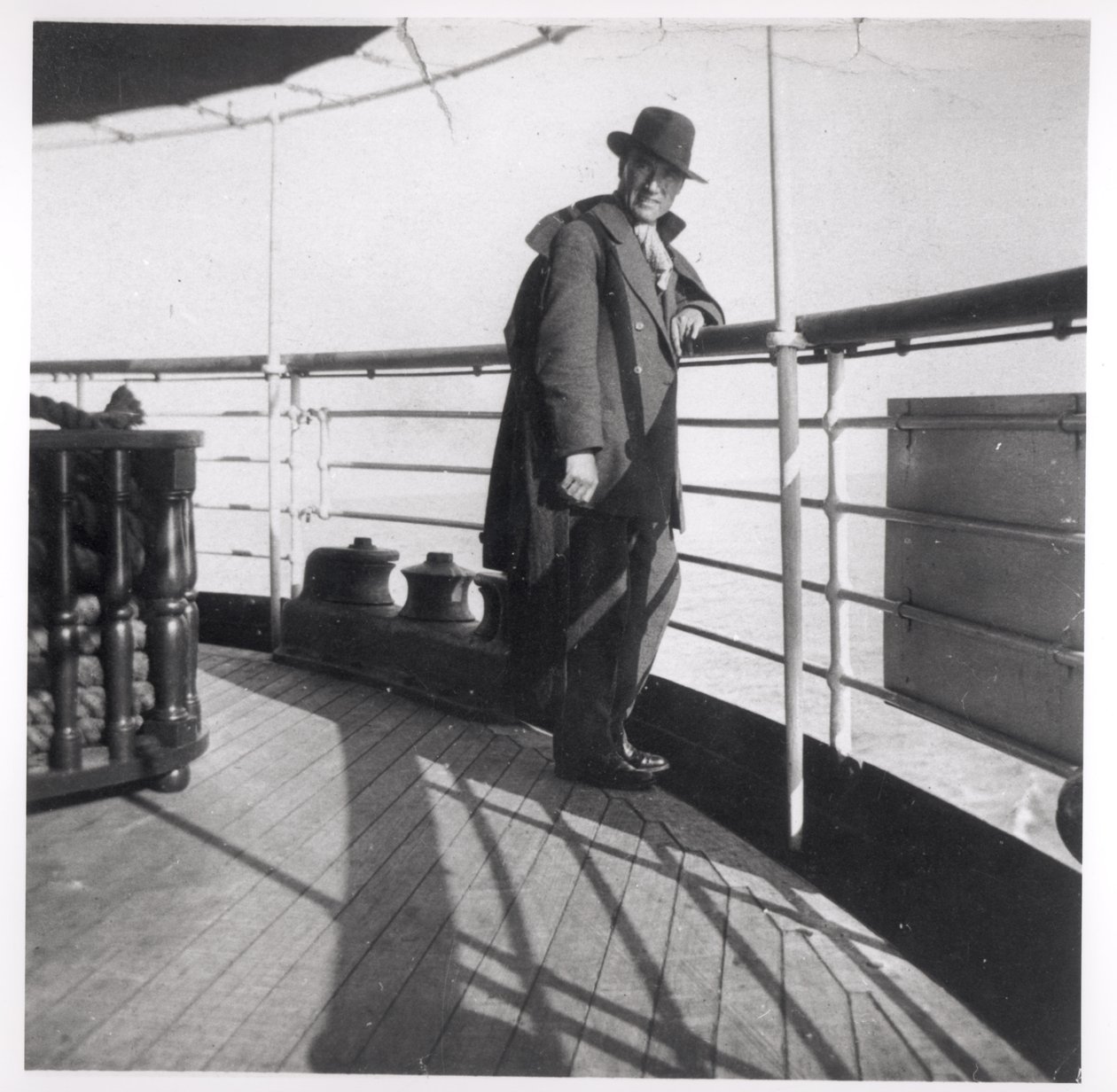 Andre Gide vertrekt naar Klein-Azië (1869-1951) 1914 door French Photographer