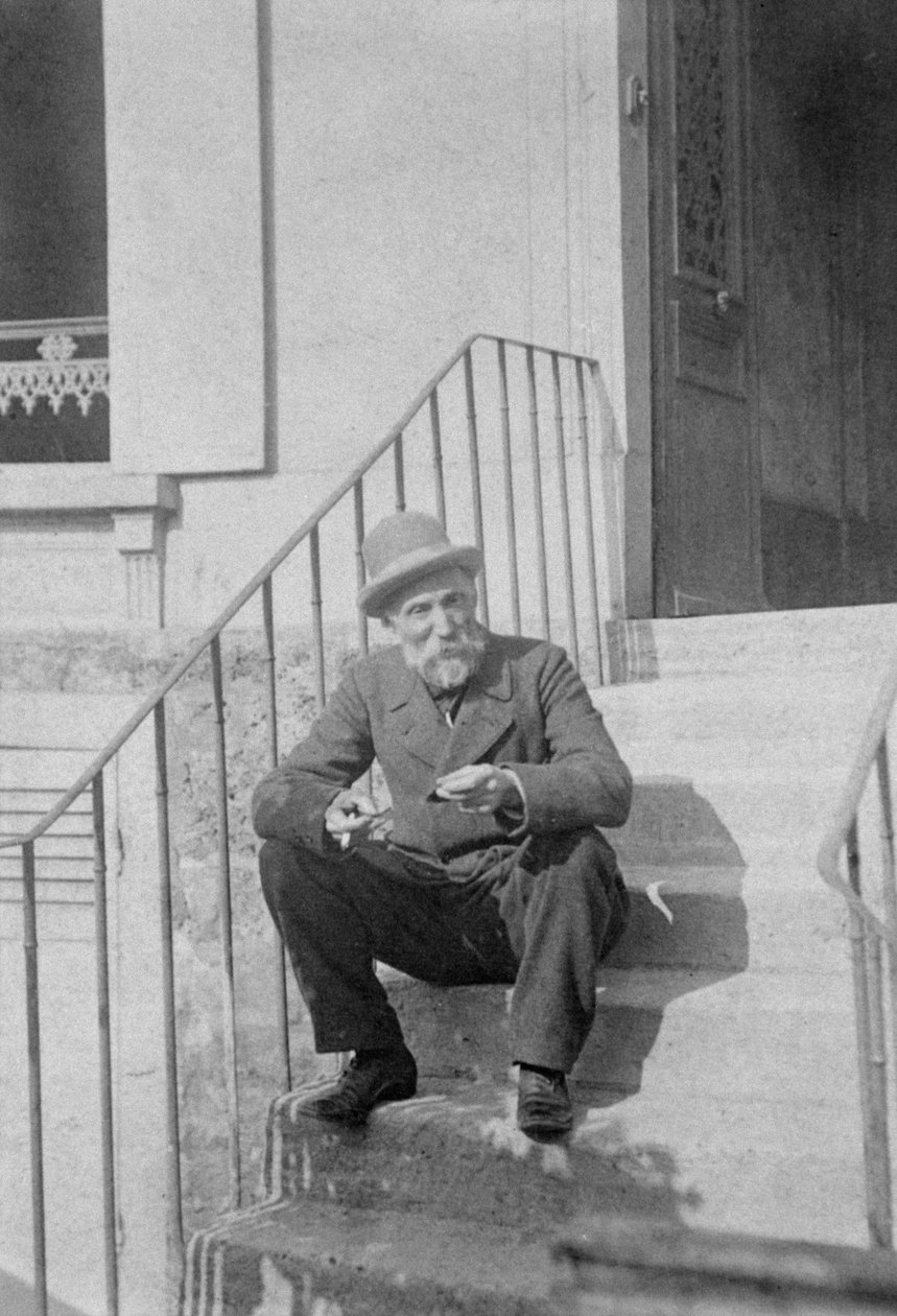 Auguste Renoir (1841-1919), eind 19e eeuw door French Photographer