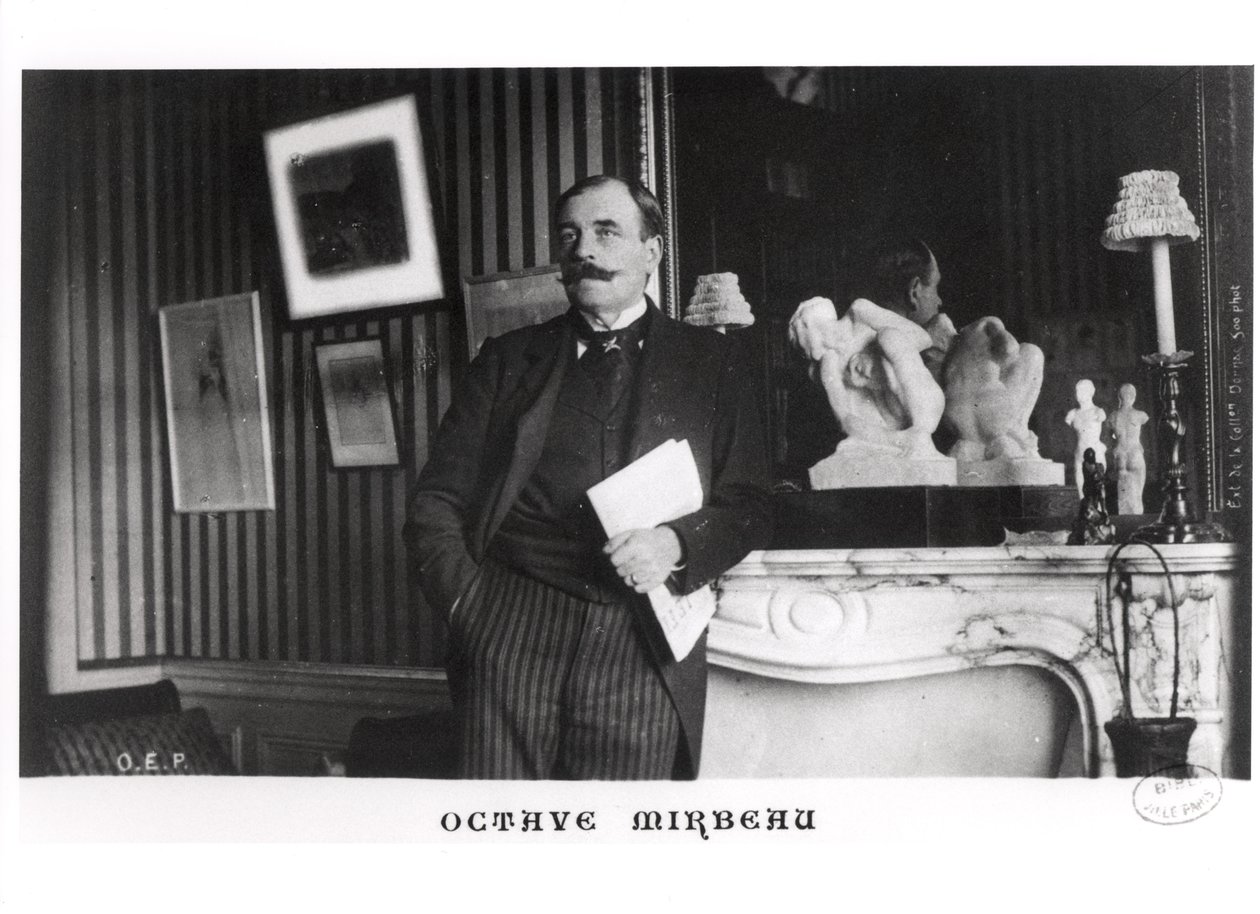 Octave Mirbeau (1848-1917) door French Photographer