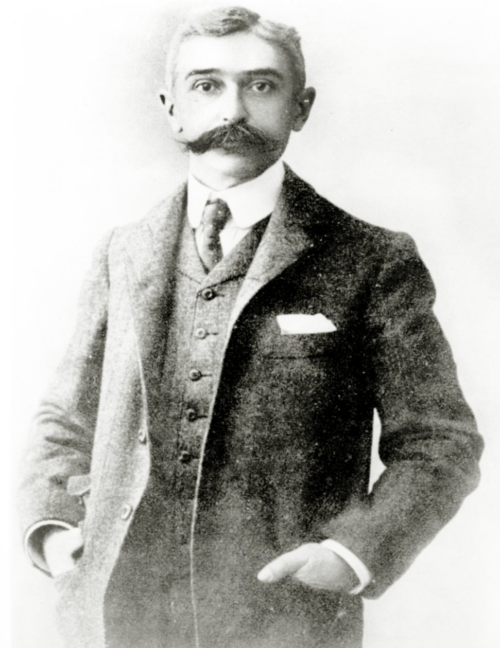 Pierre de Coubertin, 1915 door French Photographer
