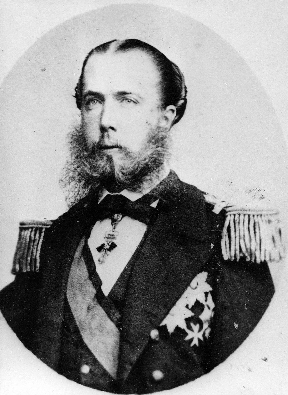 Portret van Keizer Maximiliaan van Mexico, ca. 1860s door French Photographer