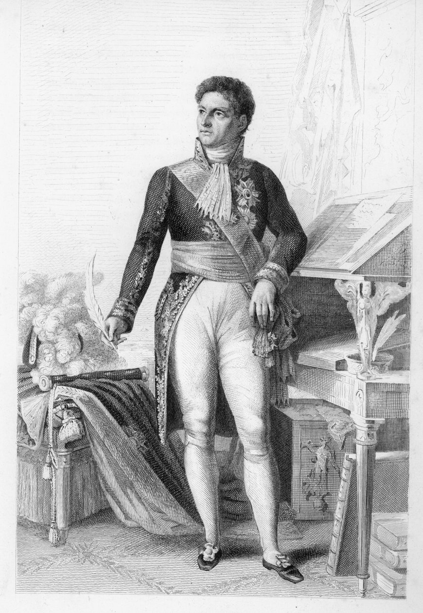 Alexandre Berthier (1753-1815), Prins van Neuchatel en Maarschalk van Frankrijk door French School