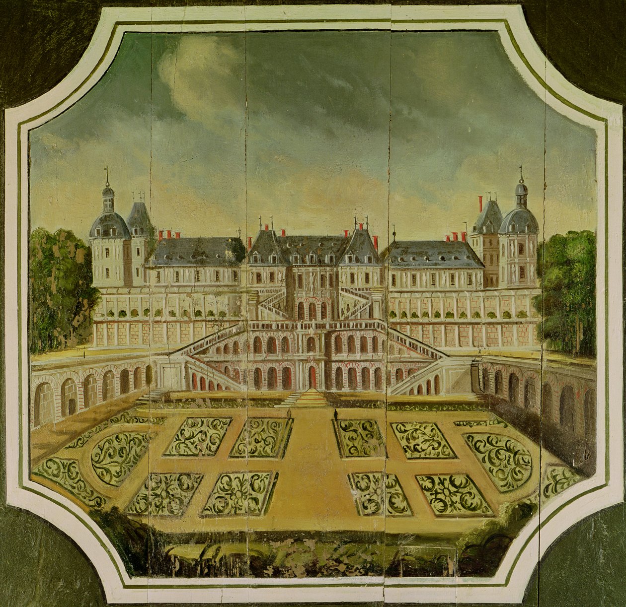 Kasteel Saint-Germain-en-Laye door French School