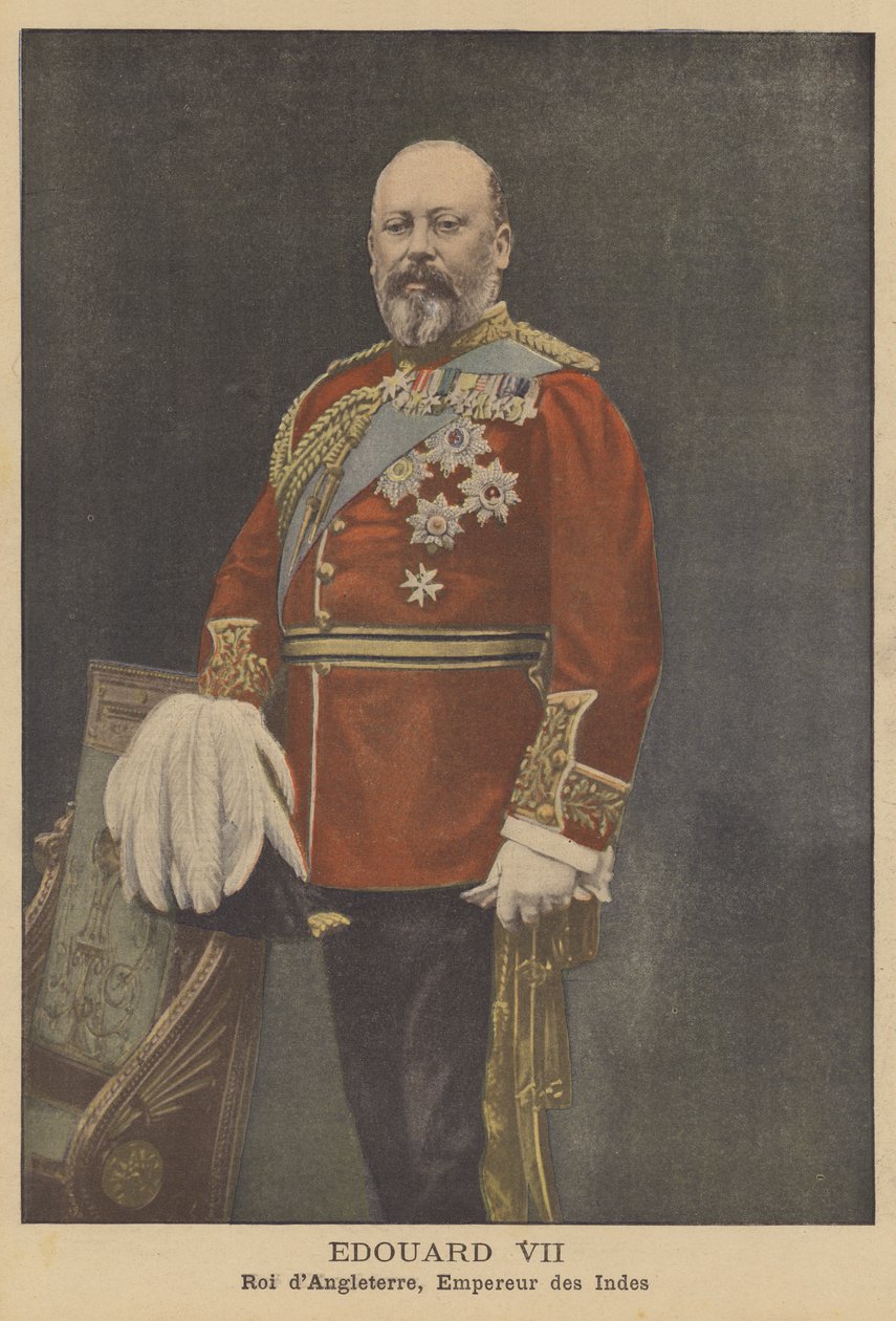 Edward VII, Koning van het Verenigd Koninkrijk en Keizer van India door French School