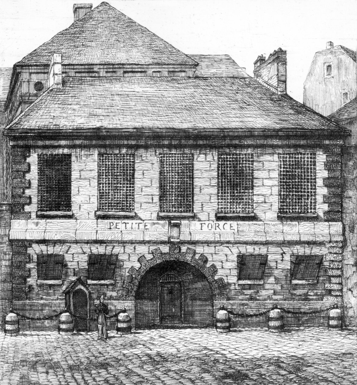 Ingang van de gevangenis 