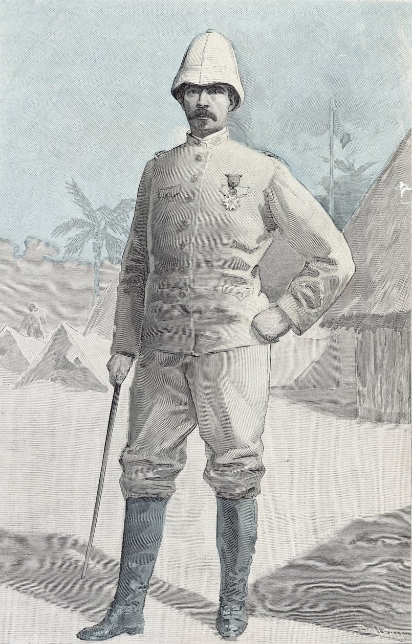 Generaal Alfred Amedee Dodds (1842-1922) door French School