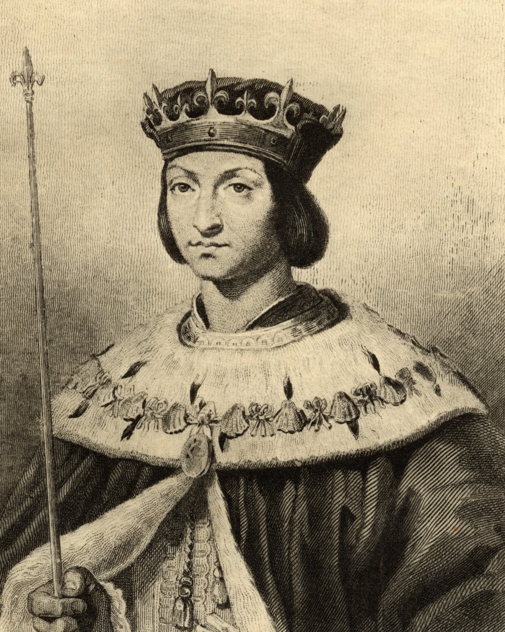 Koning Lodewijk XII (1462-1515) van Frankrijk door French School