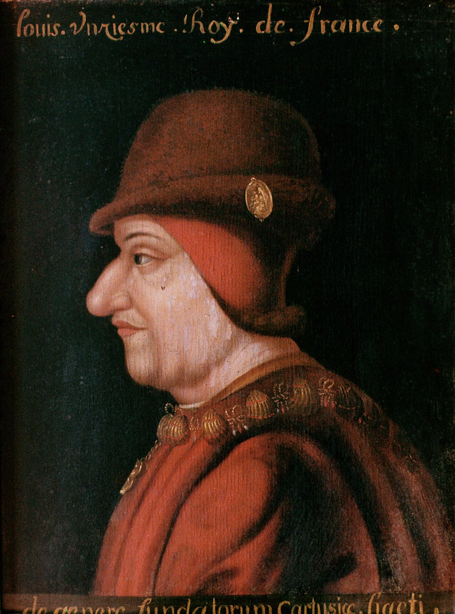 Lodewijk XI (1423-83) door French School