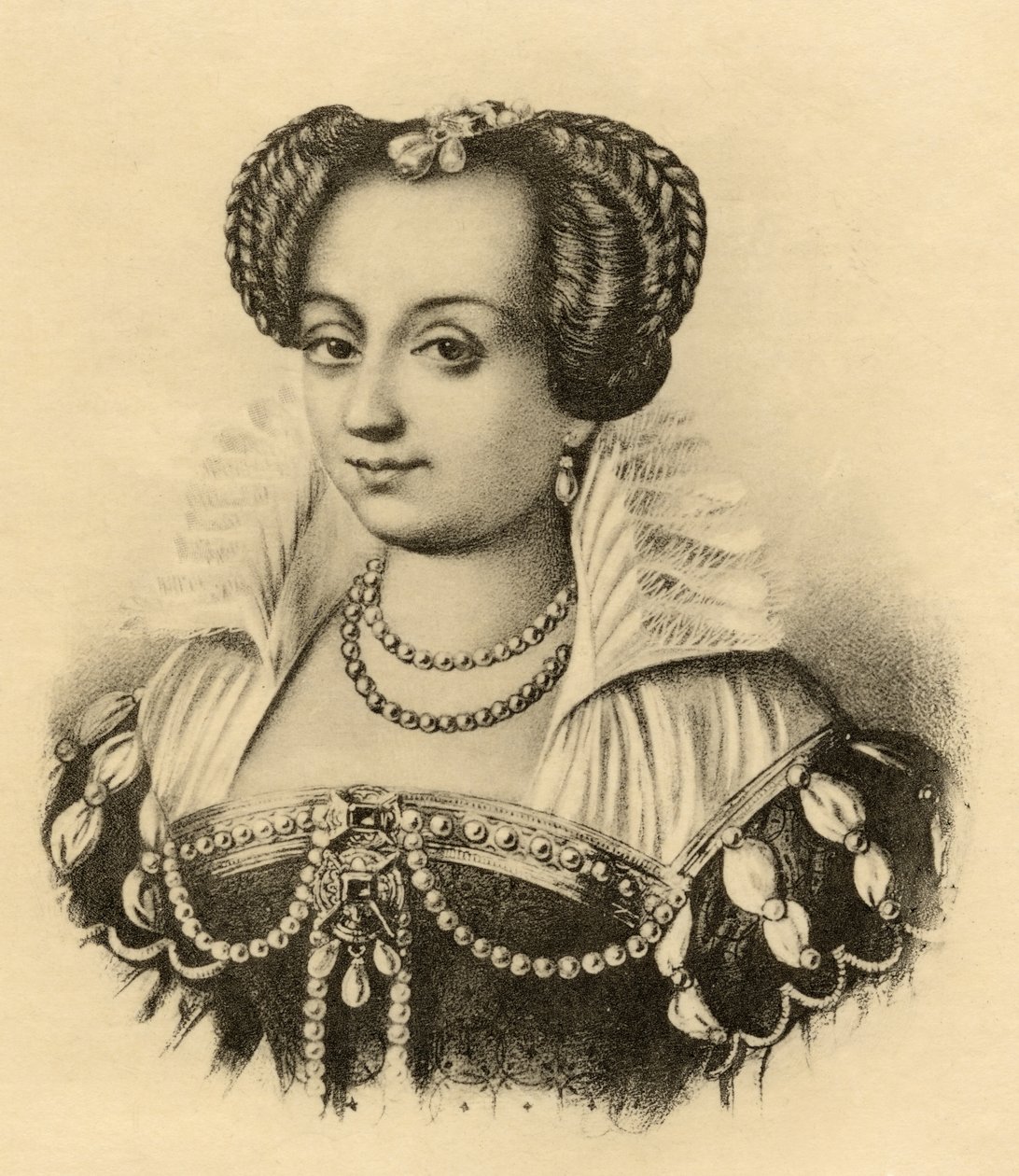 Marguerite de Valois (1553-1615) door French School