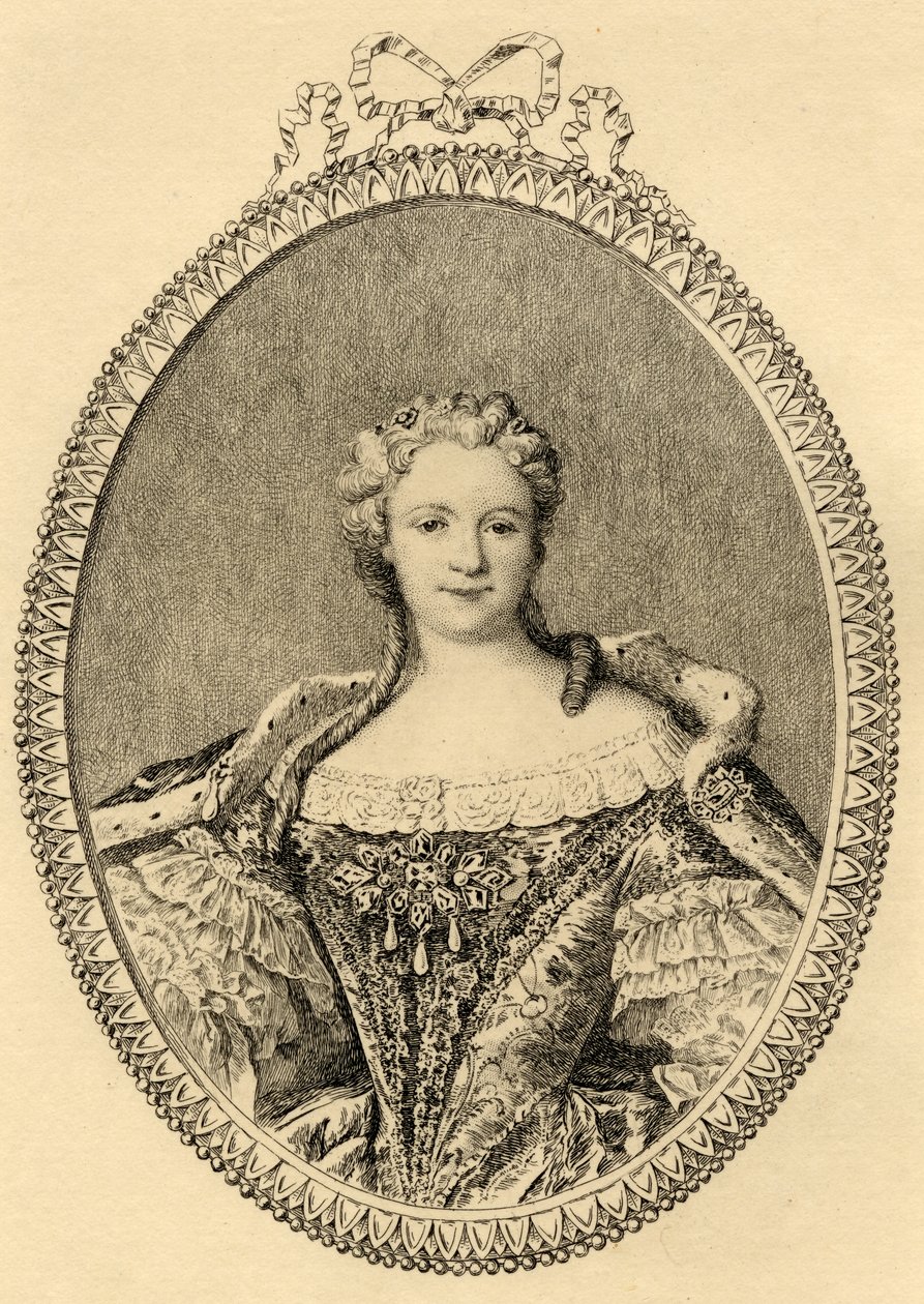 Maria Leszczynska (1703-68) door French School