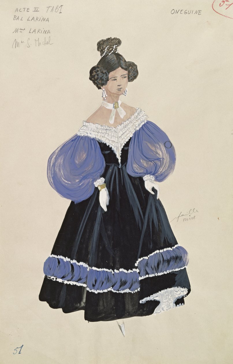 Mme. Larina, uit de opera 