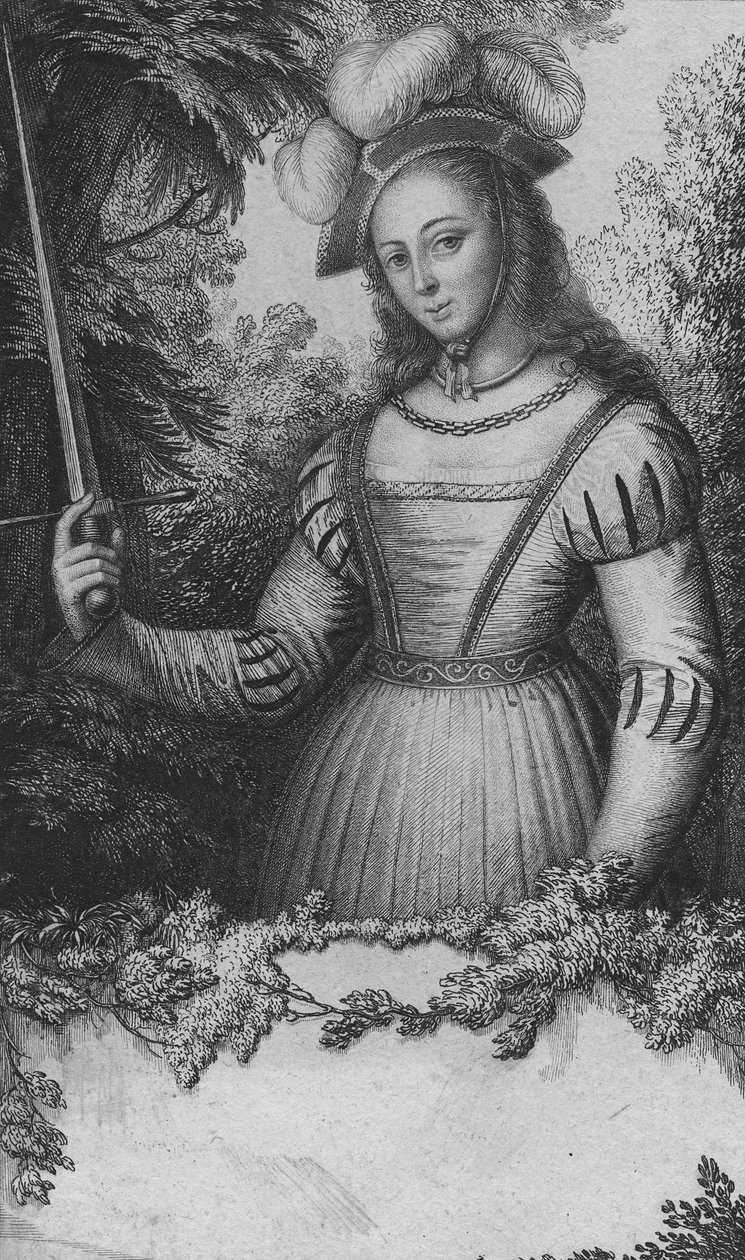 Portret van Jeanne d
