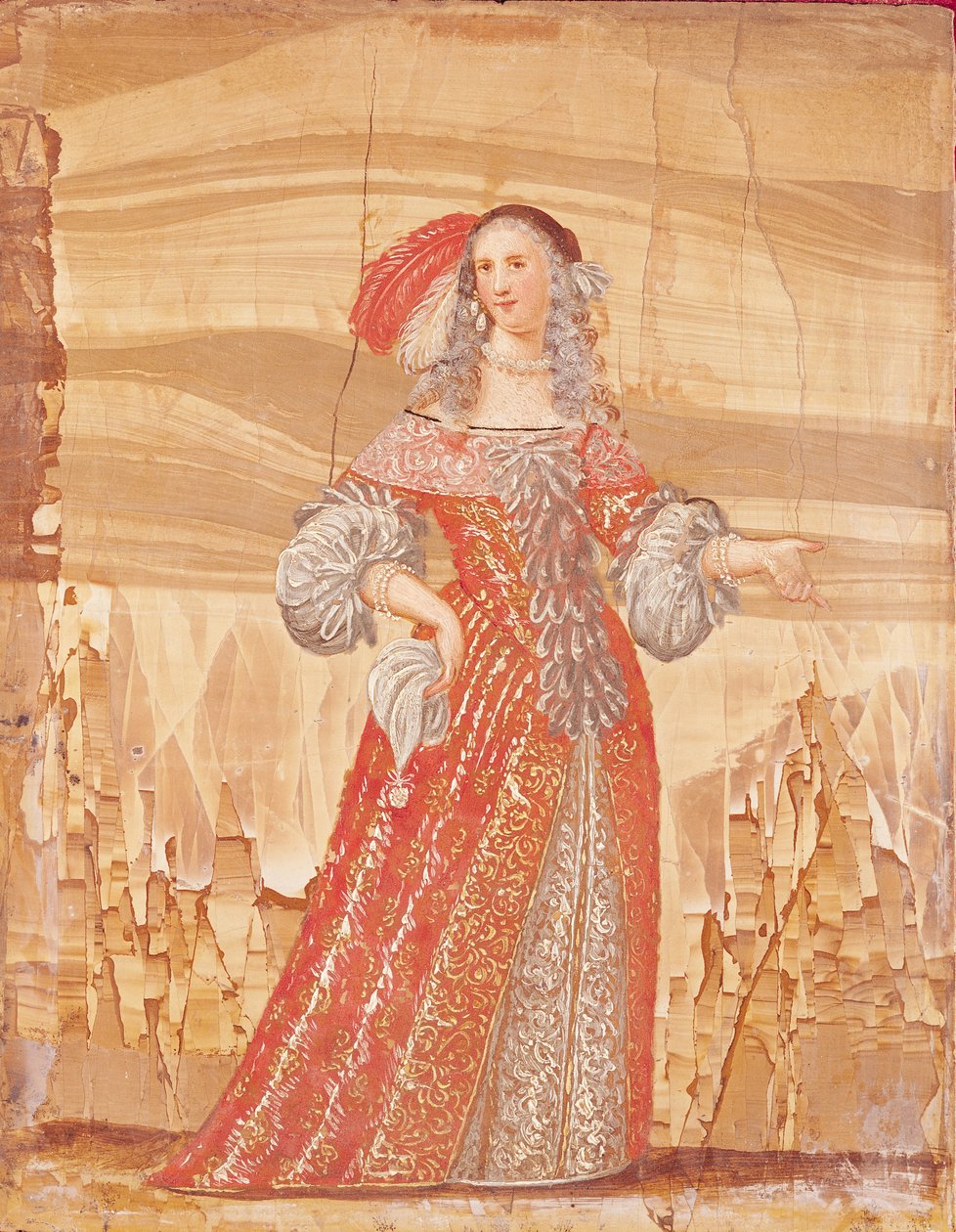 Portret van Madeleine Bejart (1618-72) in de rol van Madelon in 