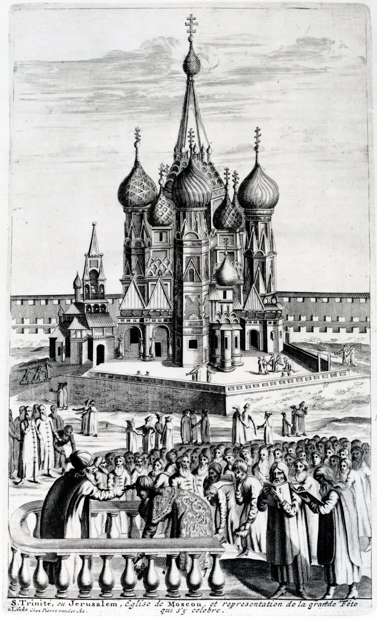 Sint-Basiliuskathedraal, Moskou door French School