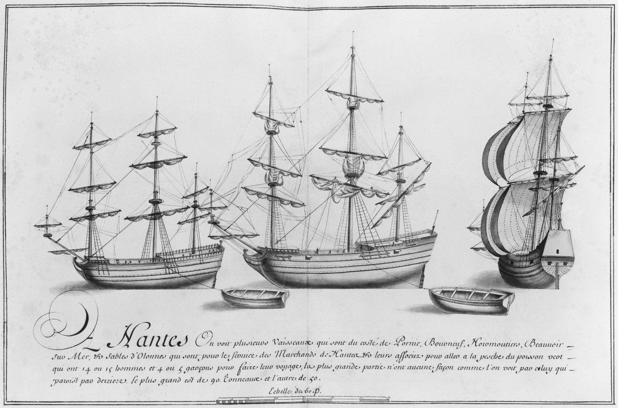 Vaartuigen, Nantes, illustratie uit 