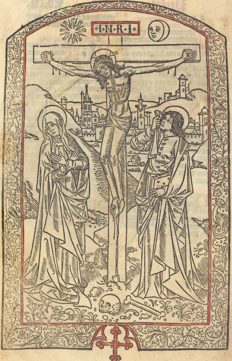 De Kruisiging door French 15th Century