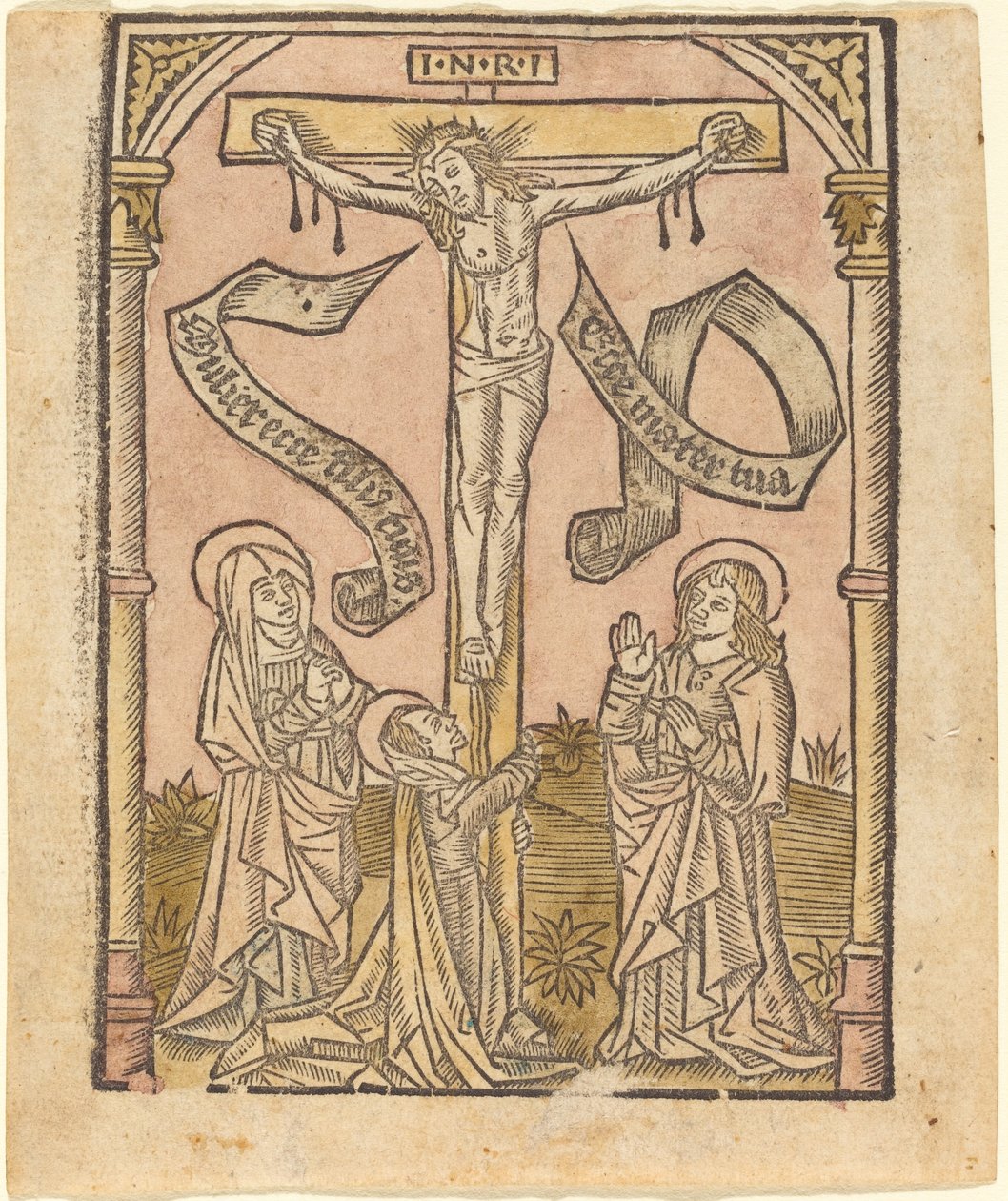 De Kruisiging door French 15th Century