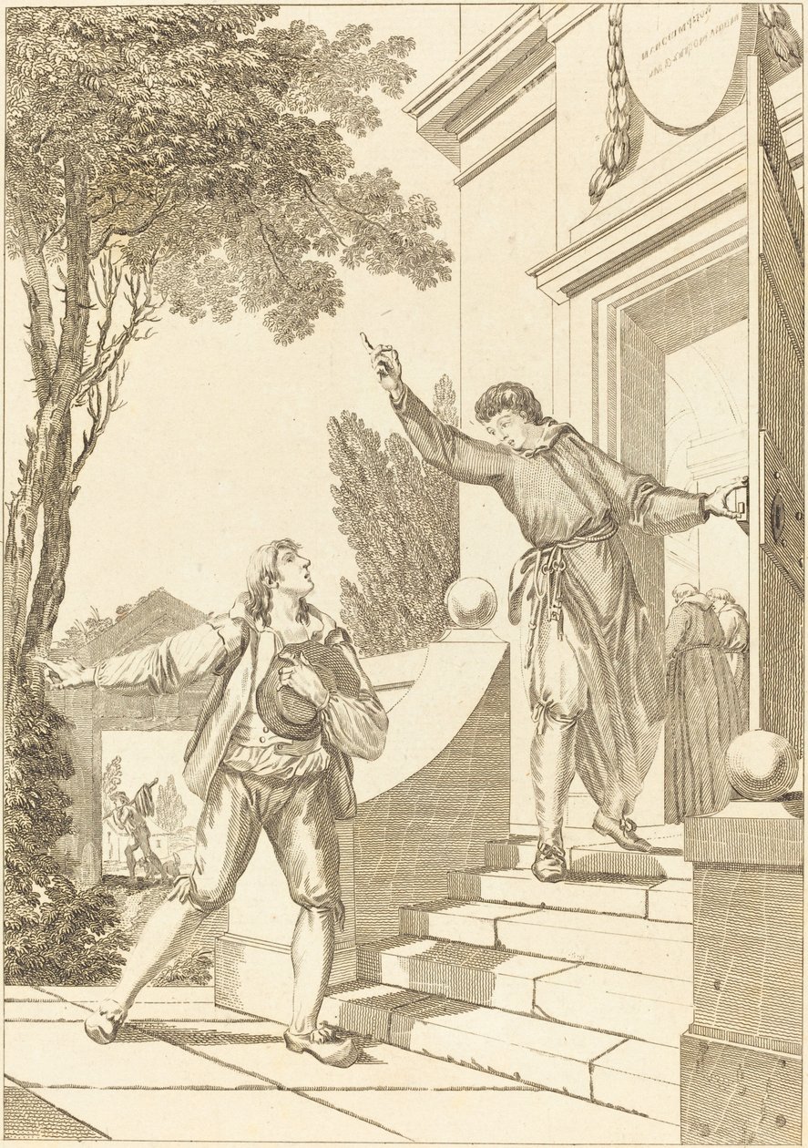 Alix ziek door French 18th Century