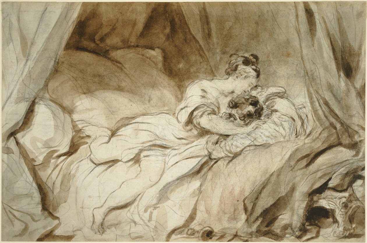De Nutteloze Weerstand door Jean Honore Fragonard