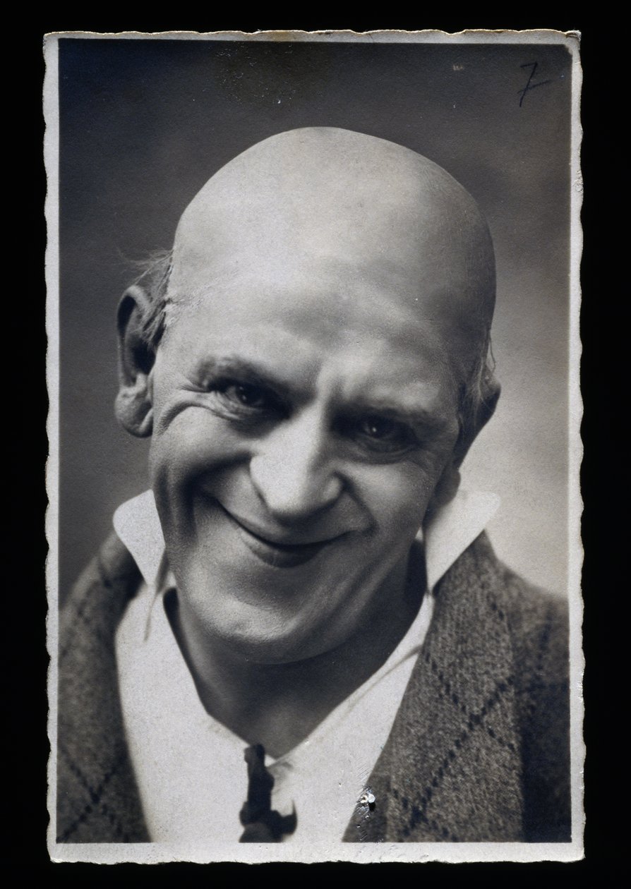 Clown Grock (Adrien Wettach Charles) door French Photographer