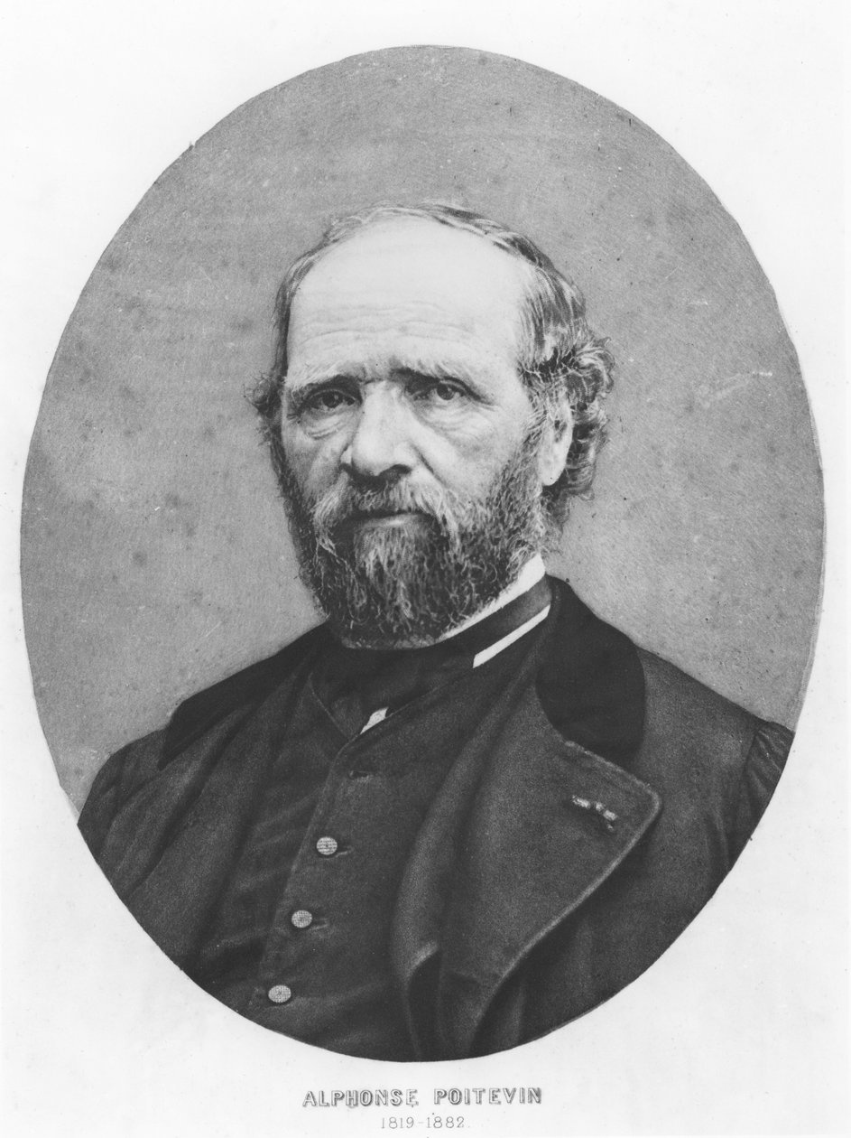 Portret van Alphonse Poitevin door French Photographer