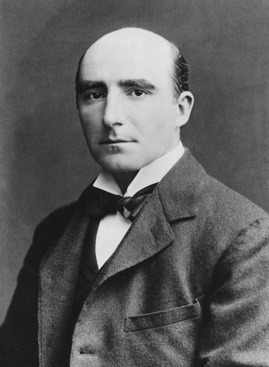 Portret van Sir Arthur Wing Pinero door French Photographer