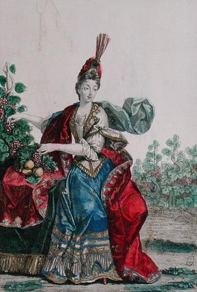 Allegorie van de Herfst door French School