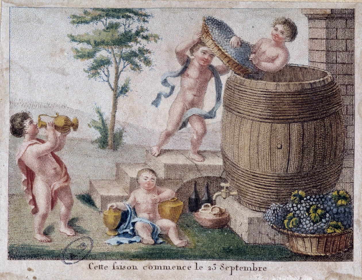 Allegorie van de Oogst door French School