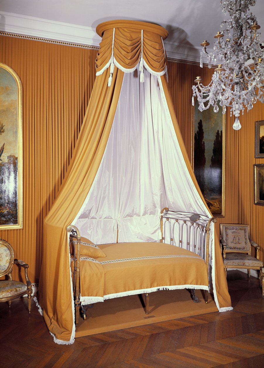 Bed met baldakijn, ca. 1790-91 door French School