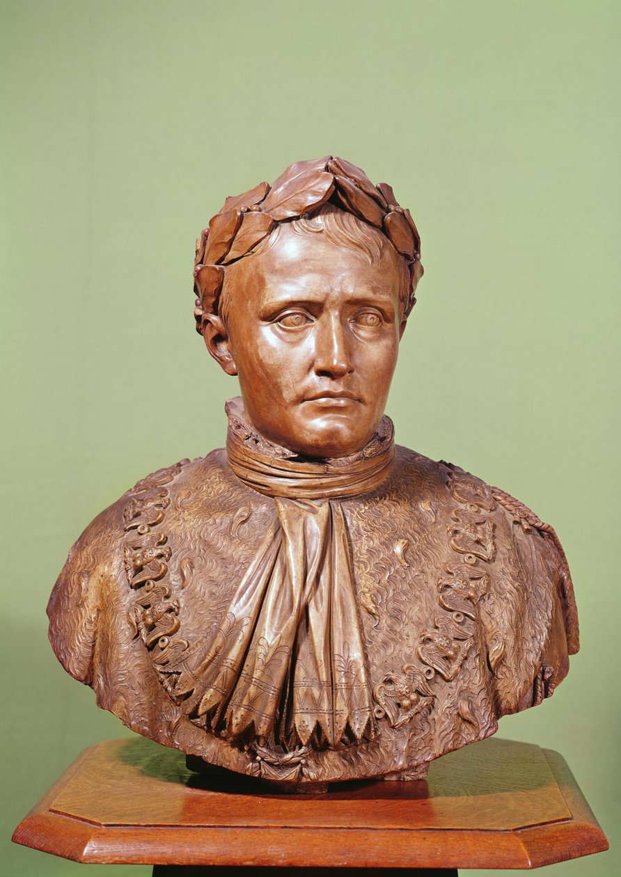 Buste van Napoleon I (1769-1821) door French School