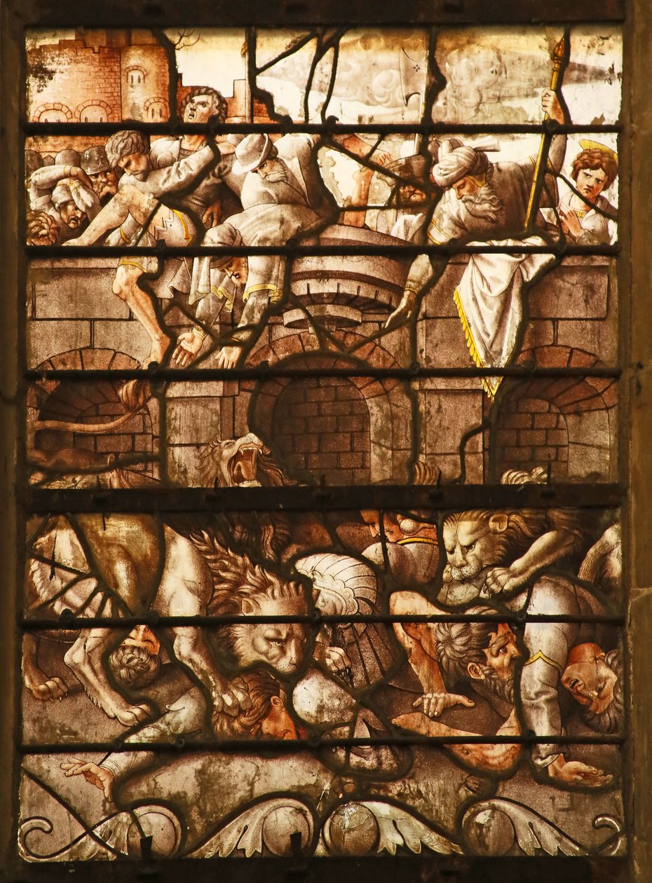 De leeuwenkuil van Daniël door French School