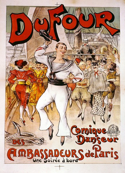 Du Four poster door French School