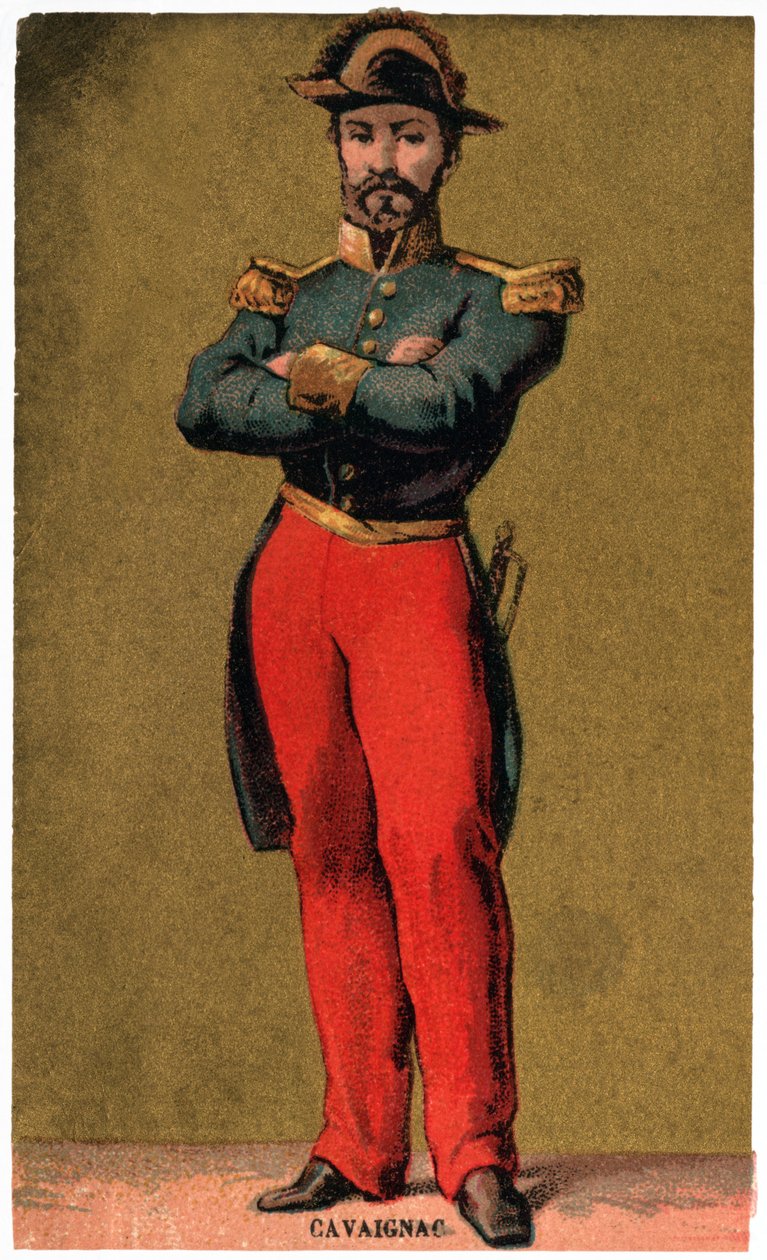 Eugene Cavaignac, ca. 1900 (prent) door French School