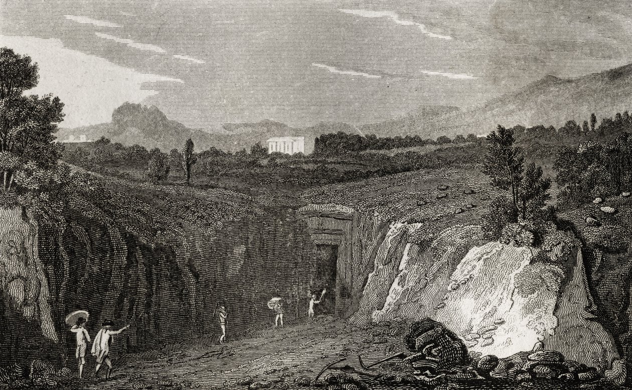 Opgraving leidend naar de resten van Herculaneum door French School