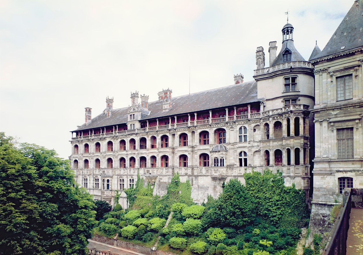 Exterieur van de Facade des Loges door French School