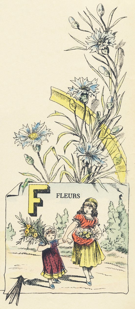Bloemen door French School