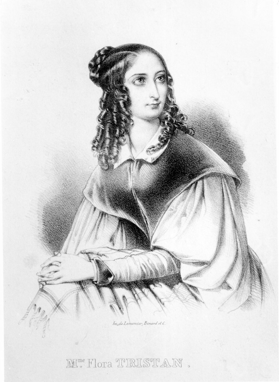 Flora Tristan (1803-44), ca. 1848 door French School