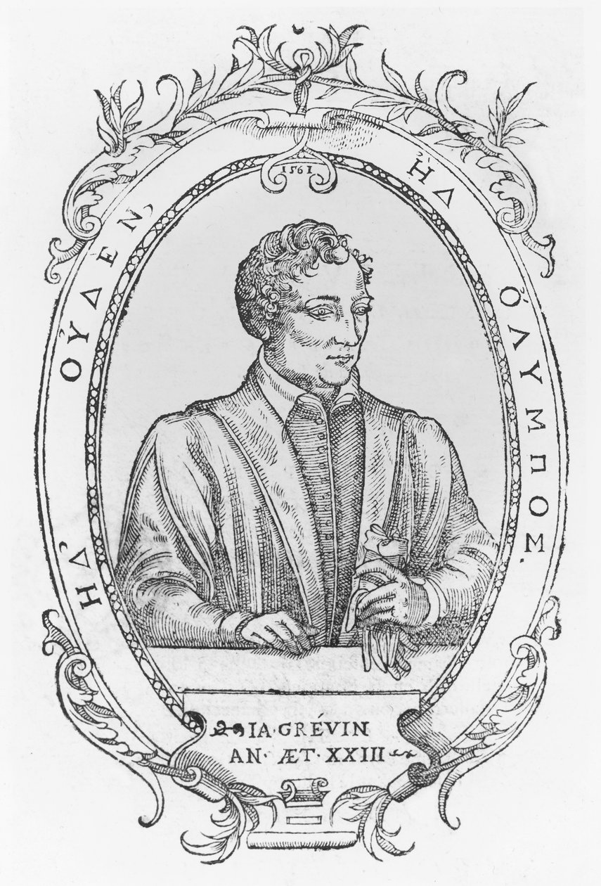 Jacques Grévin (gravure) door French School
