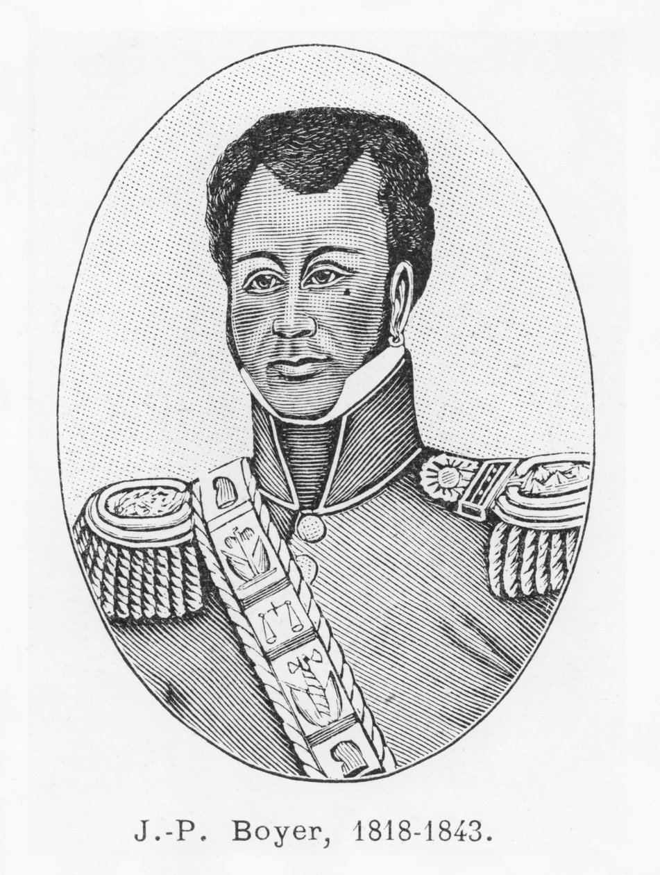 Jean-Pierre Boyer (gravure) door French School