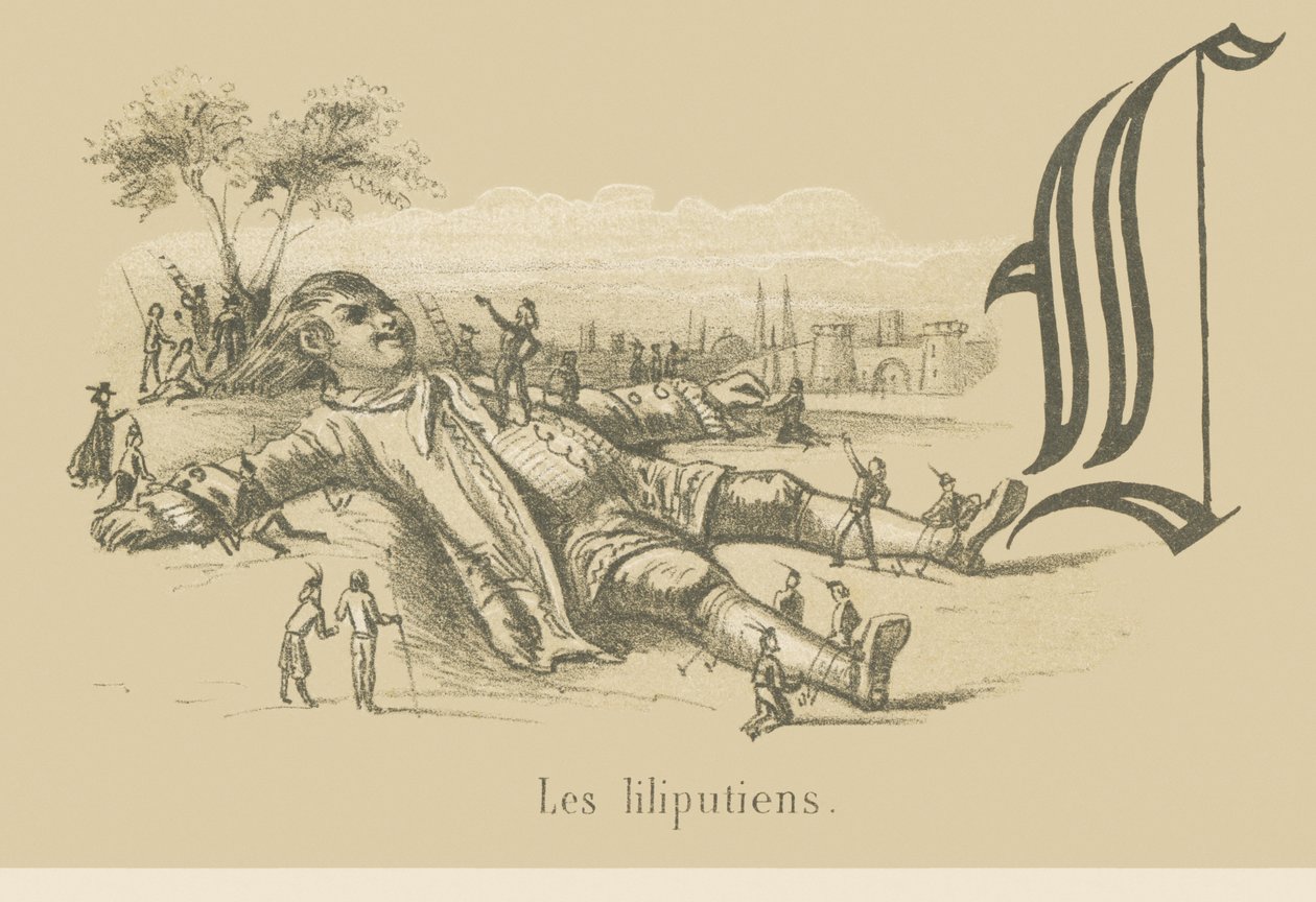 De lilliputters door French School