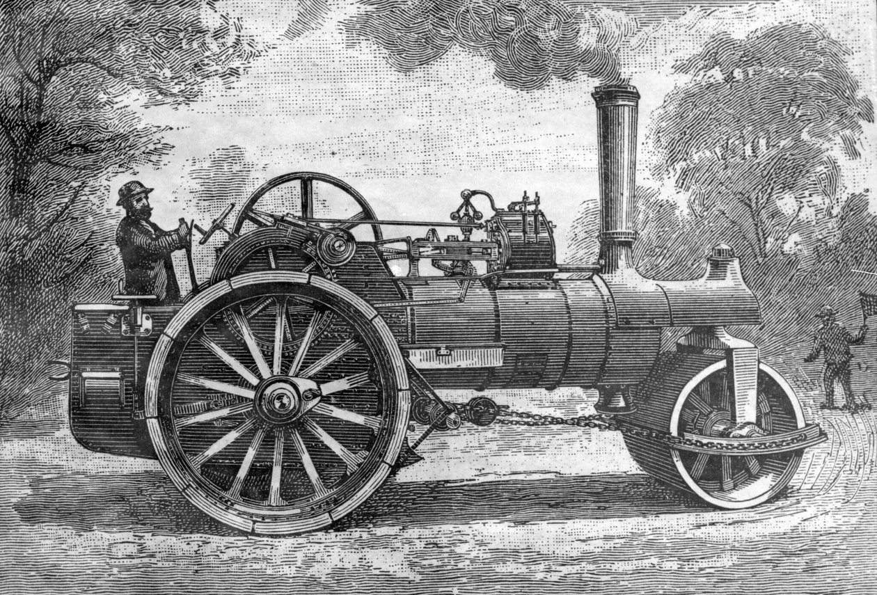 Machine Routiere, uit Science Illustré, 1891 door French School